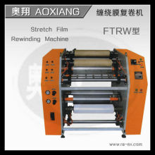 RW-2000 semi-automatic stretch film slitting and rewinding machine